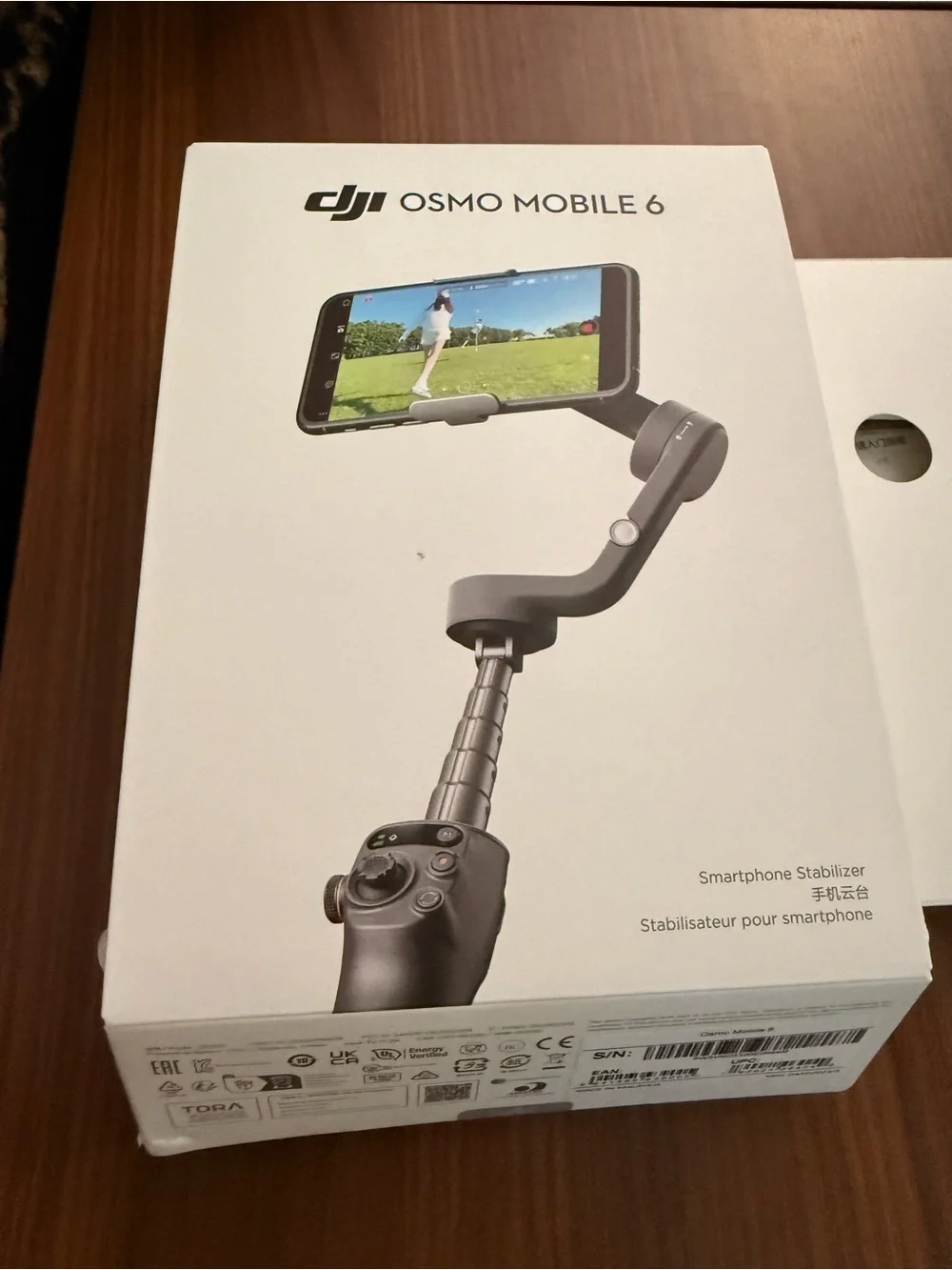 DJI Osmo Mobile 6 Smartphone Gimbal - Gray/Black